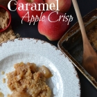 Caramel Apple Crisp