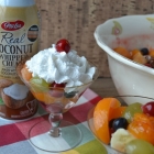 7 Fruit Salad with Coconut Whipped Cream