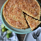 Key Lime and Coconut Tart