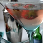 Strawberry Ice Wine Martini