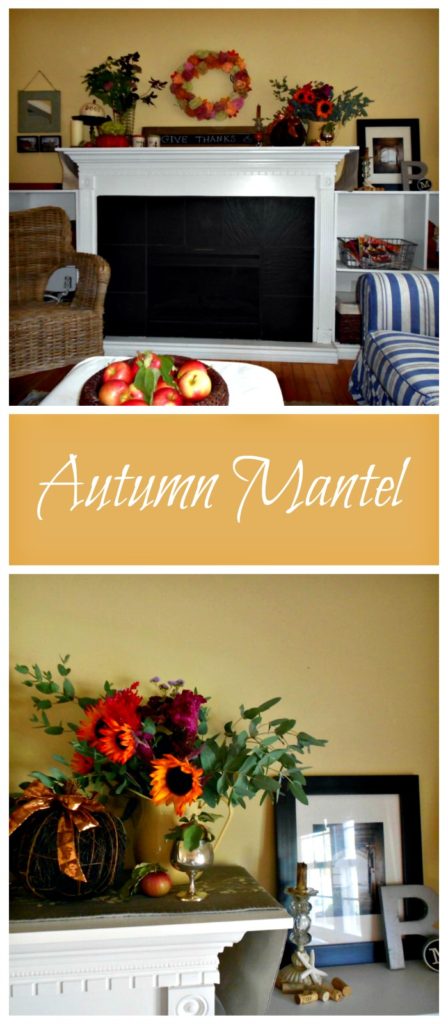 autumn mantel