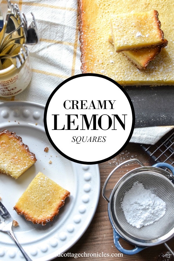 Creamy Lemon Squares