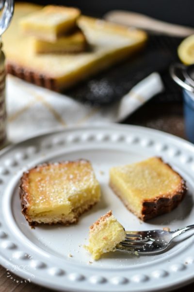 creamy lemon squares