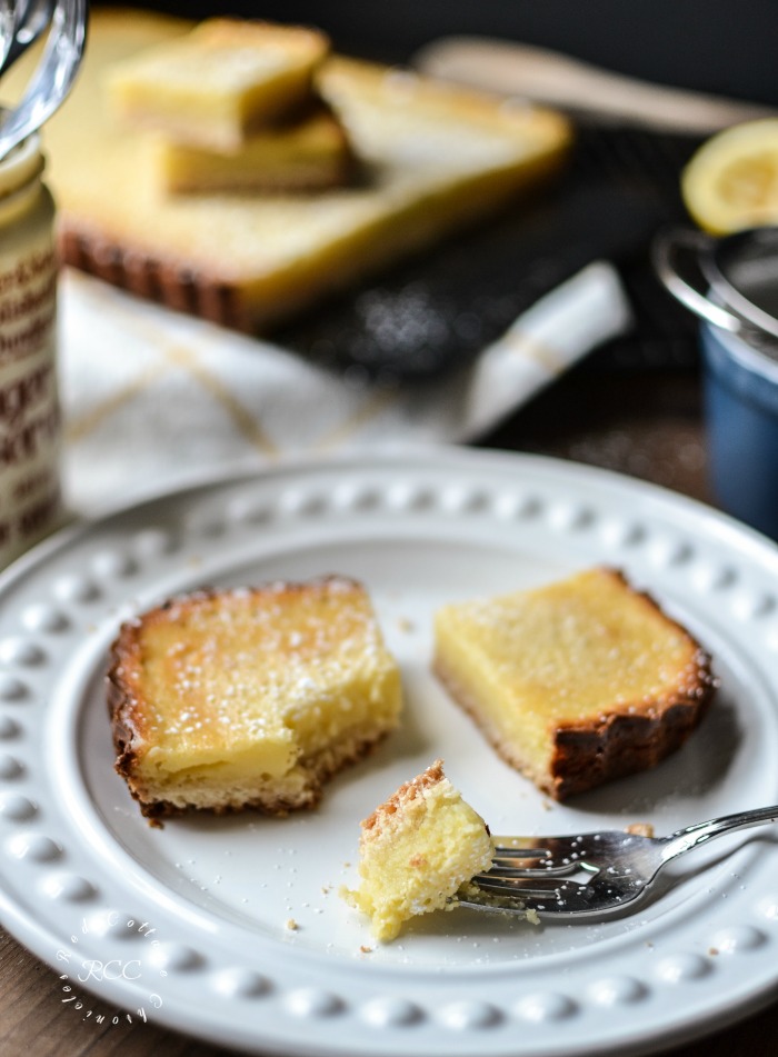 creamy lemon squares