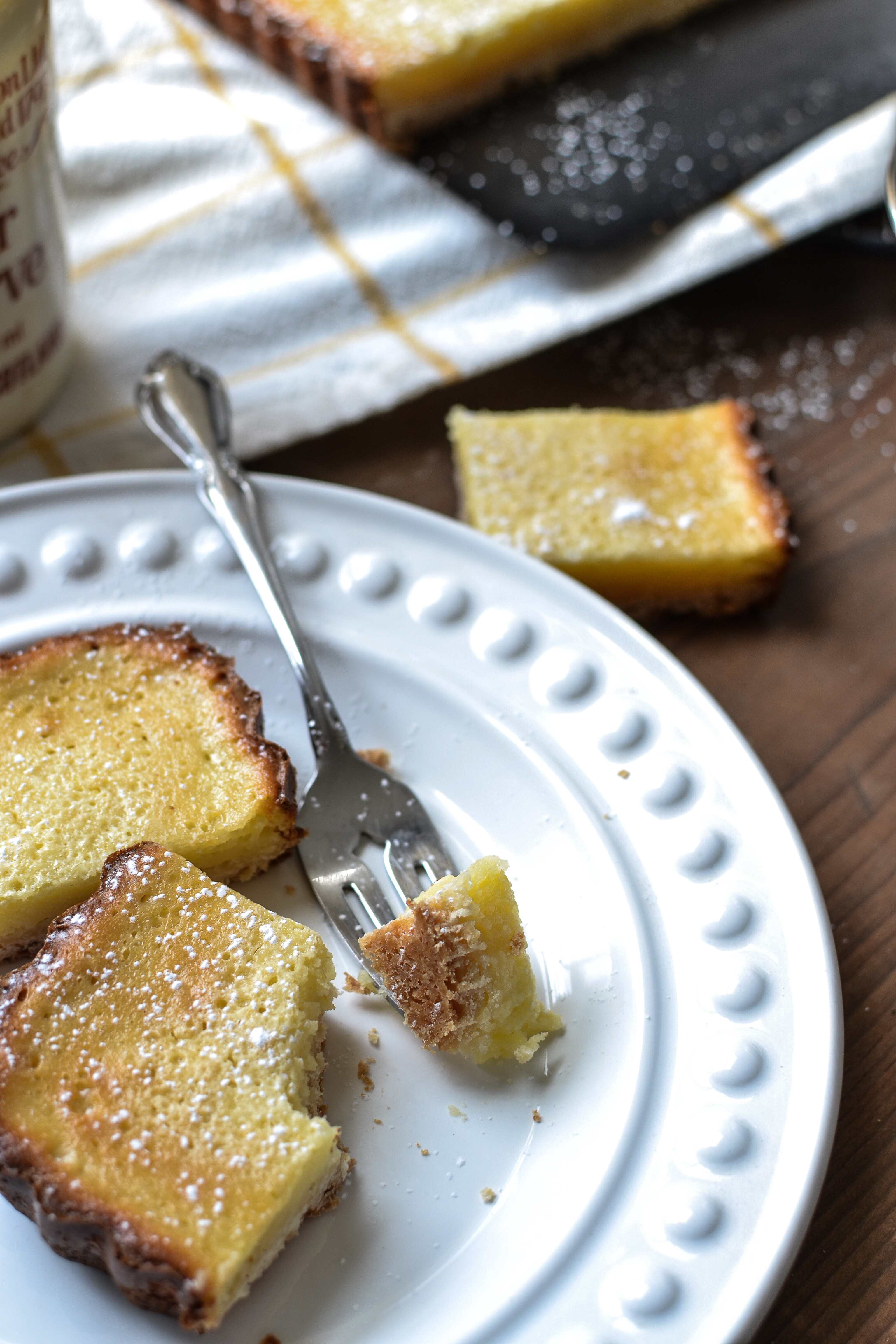 Creamy Lemon Squares recipe