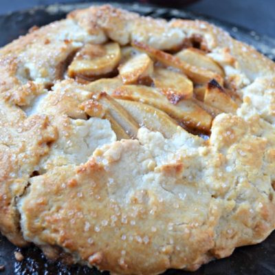Rustic Apple Caramel Tart