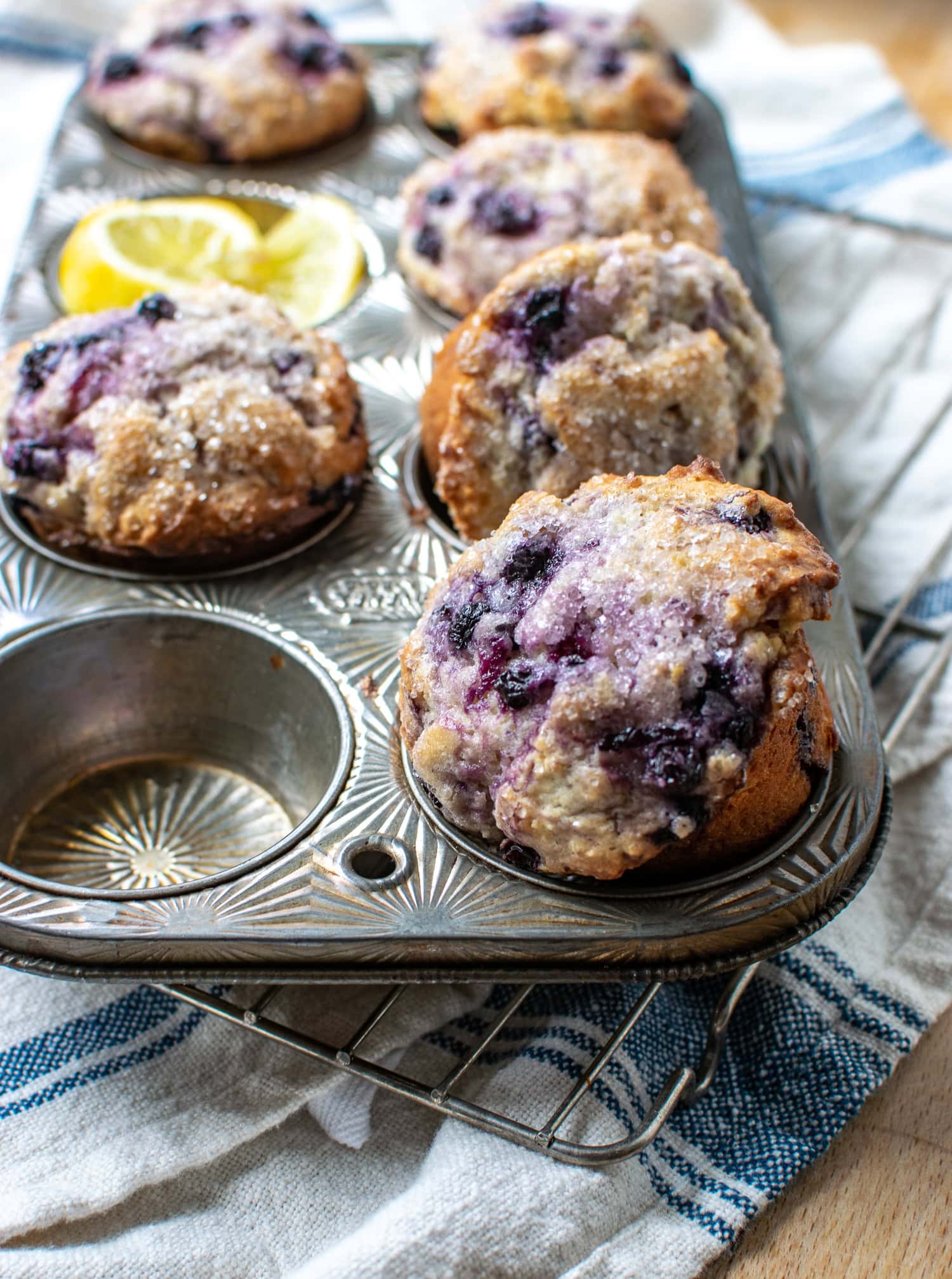 Lemon Blueberry Muffins-image