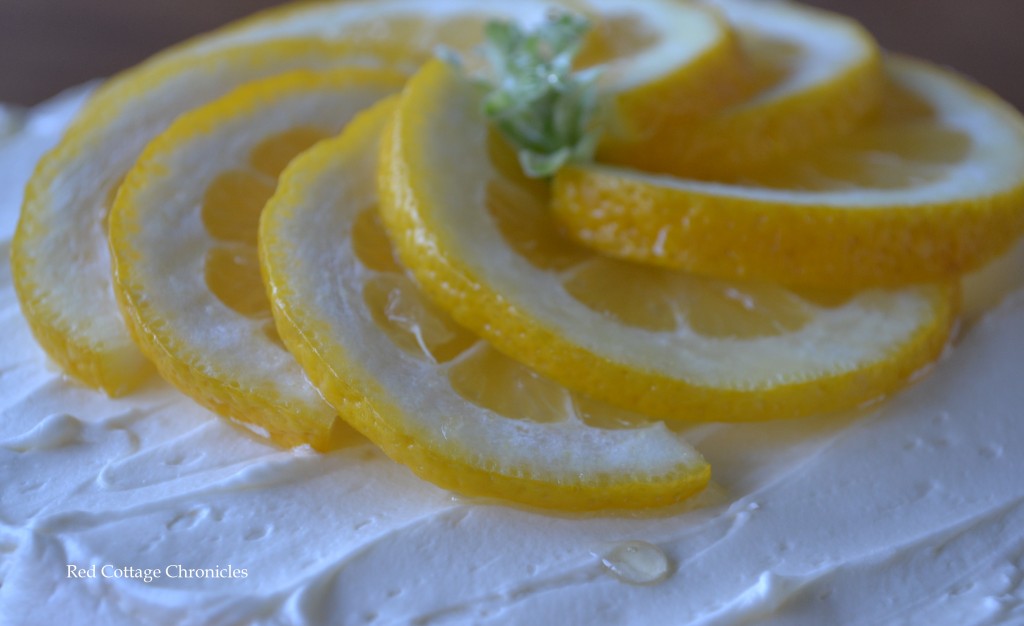 lemon honey cake
