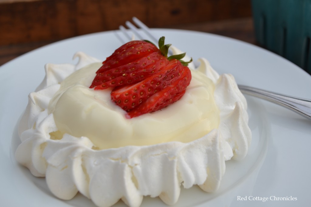 lemon strawberry tart