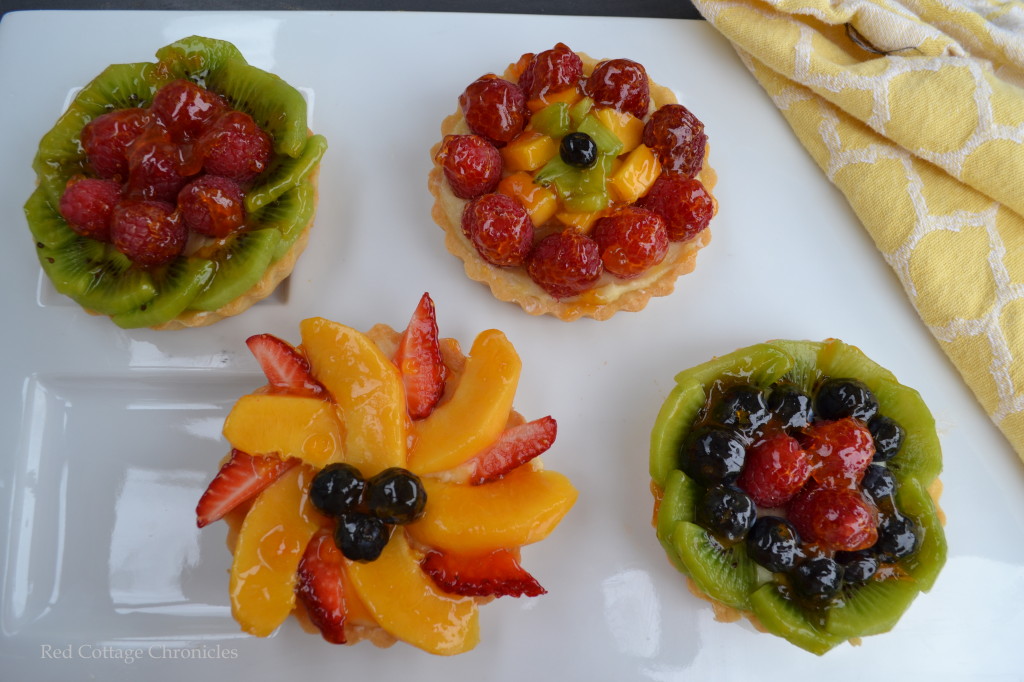 Summer Fruit Tartlets - Red Cottage Chronicles