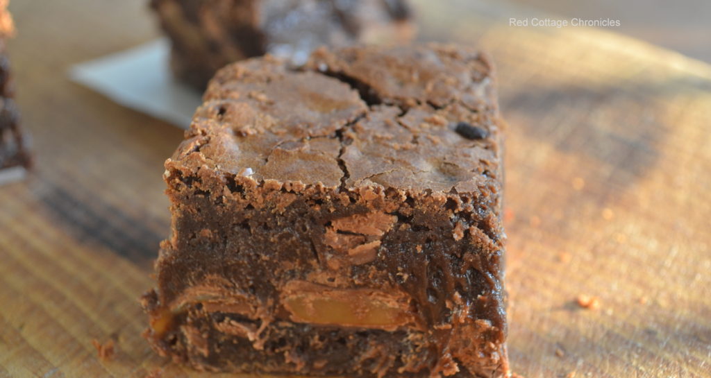 caramel brownies 16