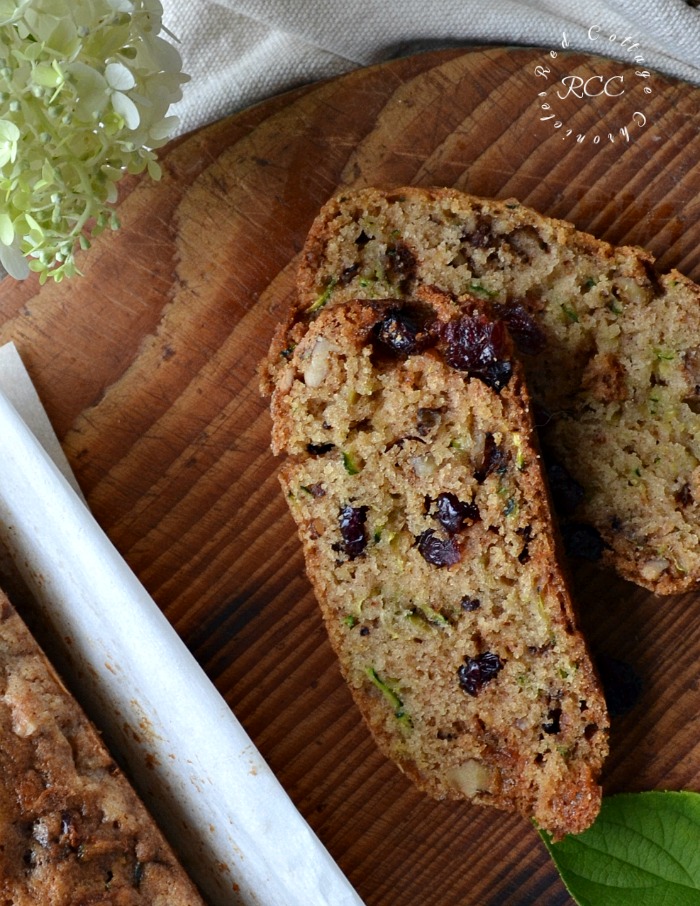 The Very Best Cranberry Zucchini Bread