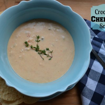 Slow Cooker Cheddar Soup