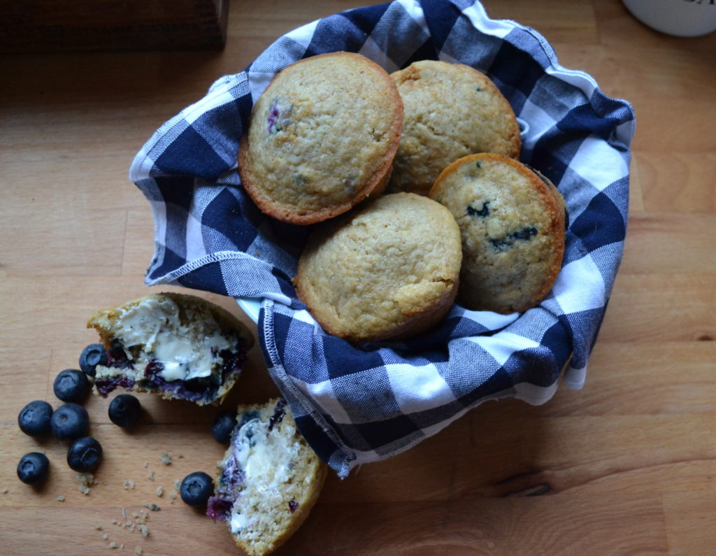 blueberry muffins