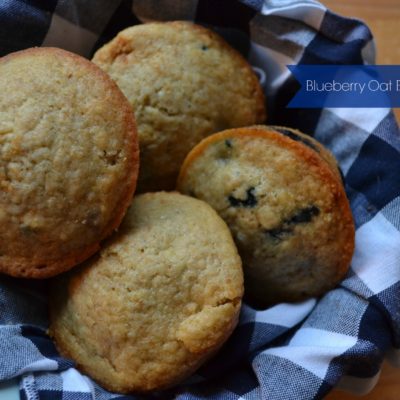 Blueberry Oat Bran Muffins