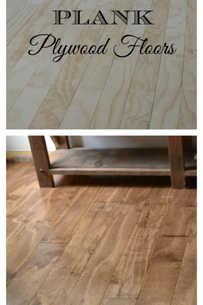 Plywood floors