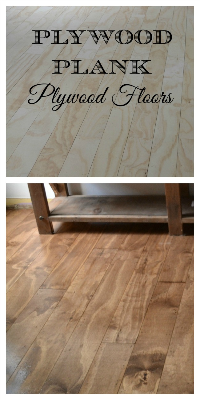 Plywood floors