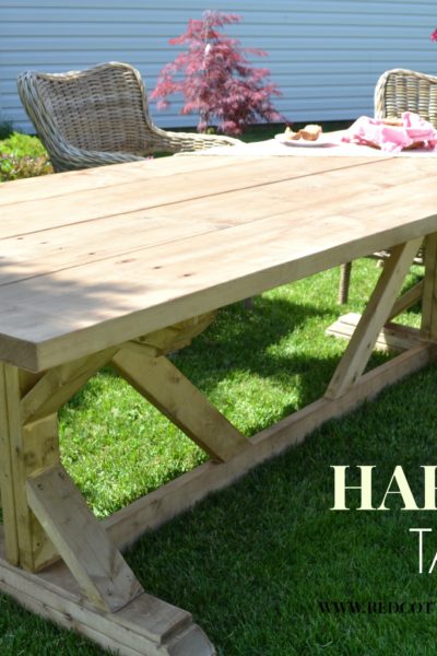 Ana White Harvest Table