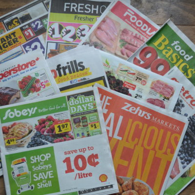 Once a Month Grocery Shopping Experiment