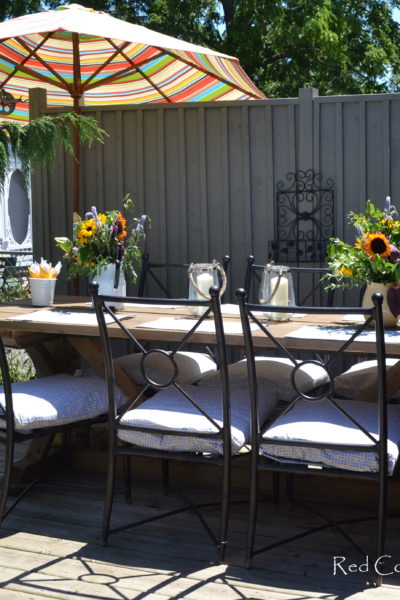 No sew patio cushion covers