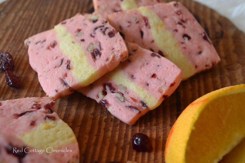 Cranberry orange cookies 