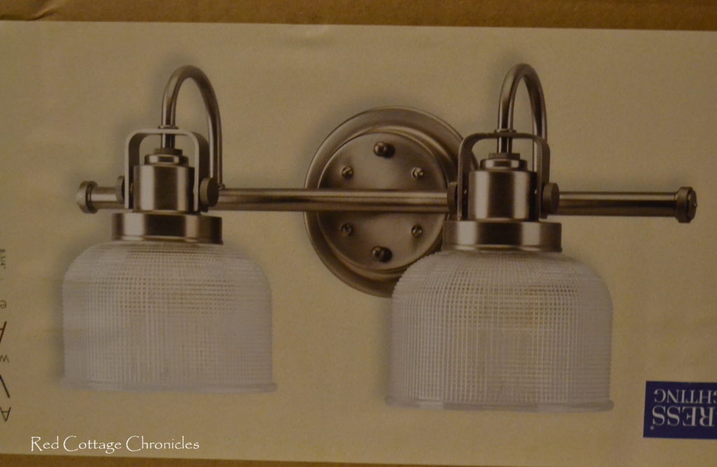 bathroom light fixture