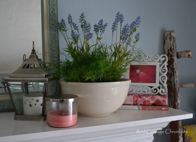 Early Spring Mantel