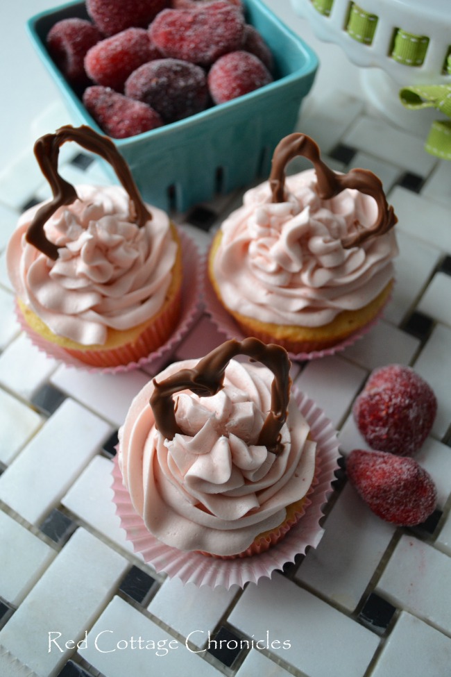 Strawberry Cupakes 7