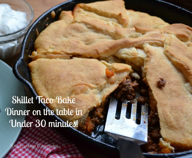 Skillet Taco Bake