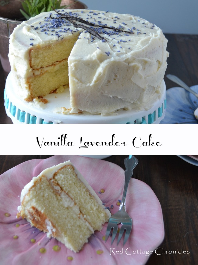 Vanilla Lavender Cake