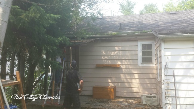 Screen Porch Demolition