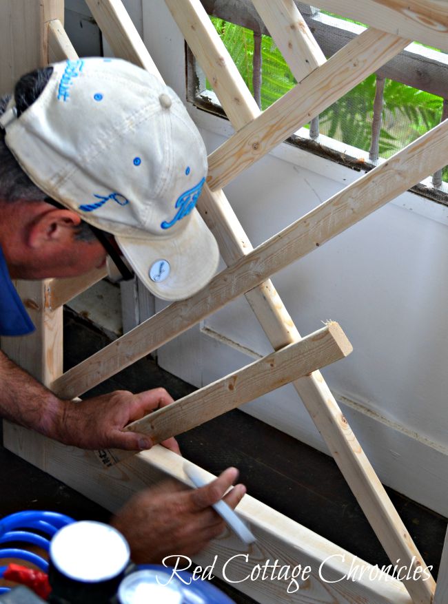 DIY Chippendale Screen Door