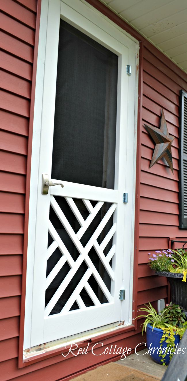 DIY Wood Screen Door