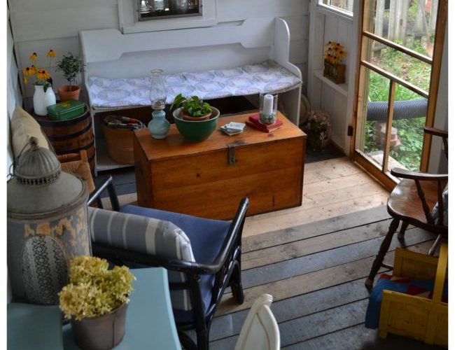 Rustic Screen Porch