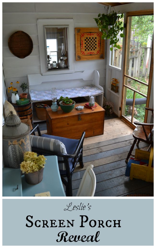 Rustic Screen Porch