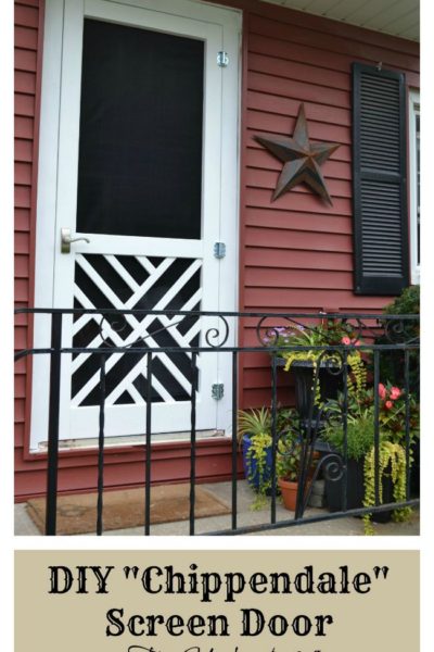 DIY Wood Screen Door