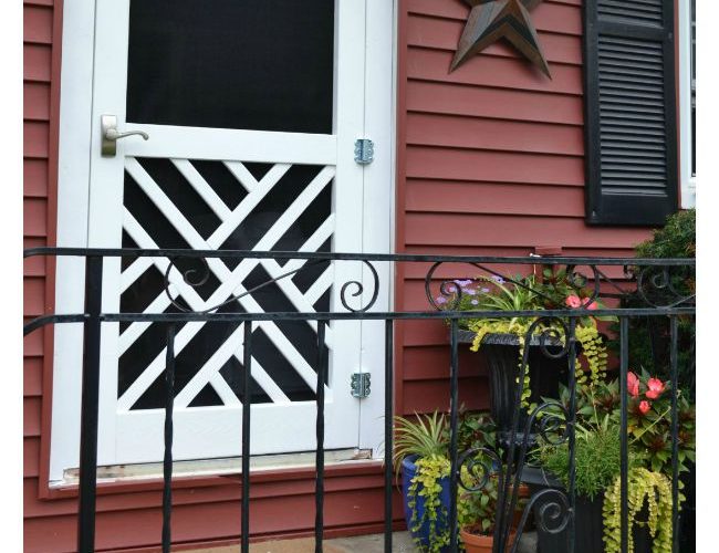 DIY Wood Screen Door