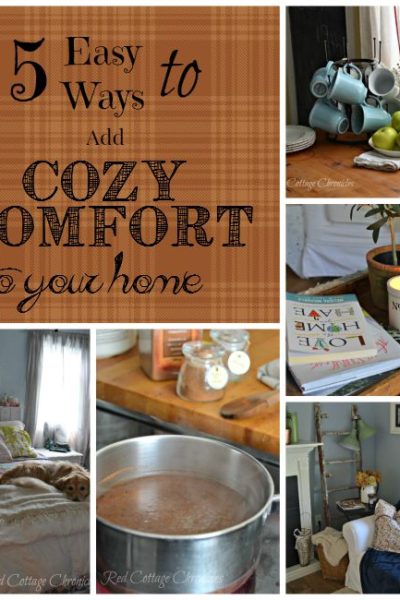 Easy cozy comfort at home