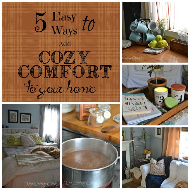 Easy cozy comfort at home