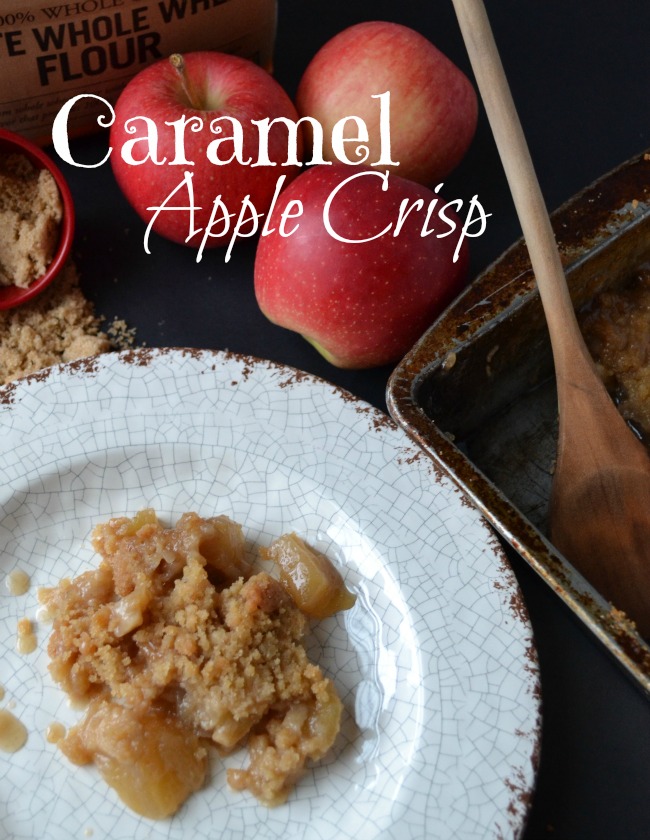 Caramel Apple Crisp