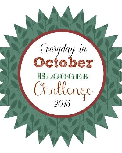 October Blogging Challenge
