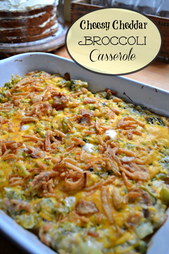 Cheesy Broccoli Casserole