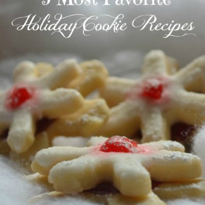 5 Favorite Christmas Cookie Recipes
