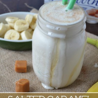 Salted Caramel Protein Smoothie