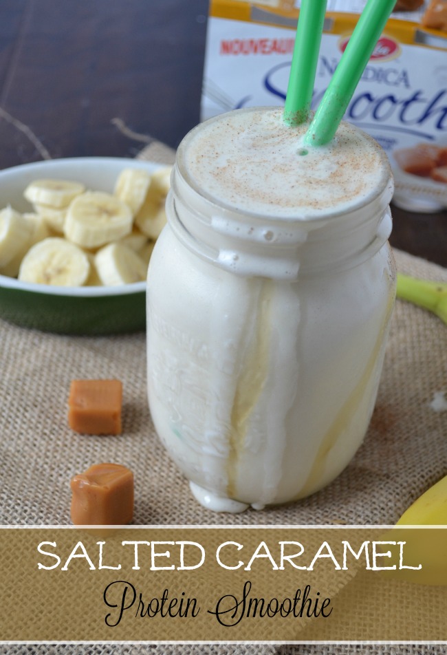 Salted Caramel Protein Smoothie