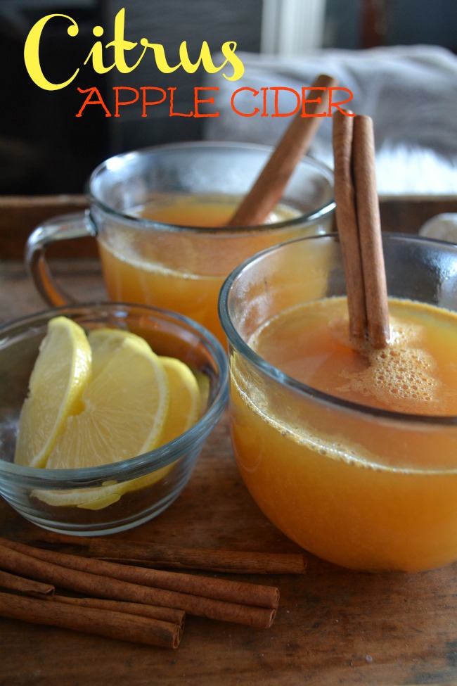 Taste of Home Tuesday - Citrus Apple Cider