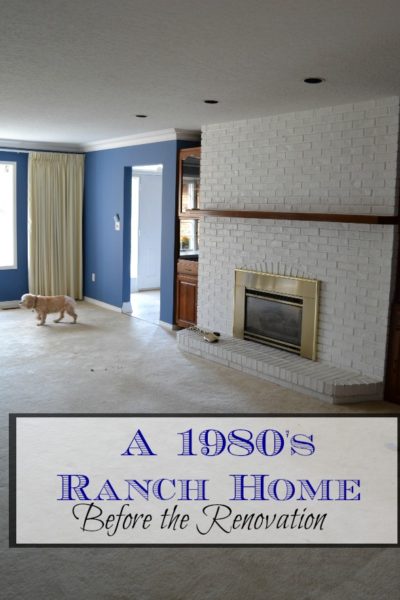 Renovating a 1980's ranch home