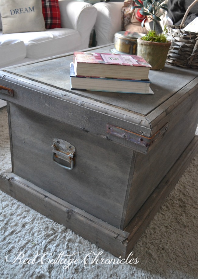 Pottery Barn Rebecca trunk DIY