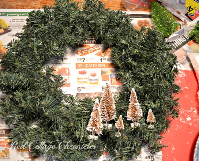 Easy diy winter wreath