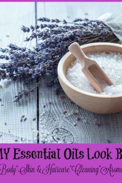 DIY recipes using essential oils Canada